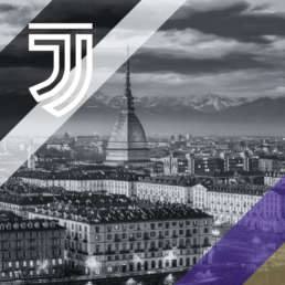 Voyage 2 nuits avec match Juventus Turin contre Fiorentina à l'Allianz Stadium, logo Juventus en haut à gauche, couleurs Fiorentina en bas à droite.