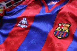 maillot vintage du barca