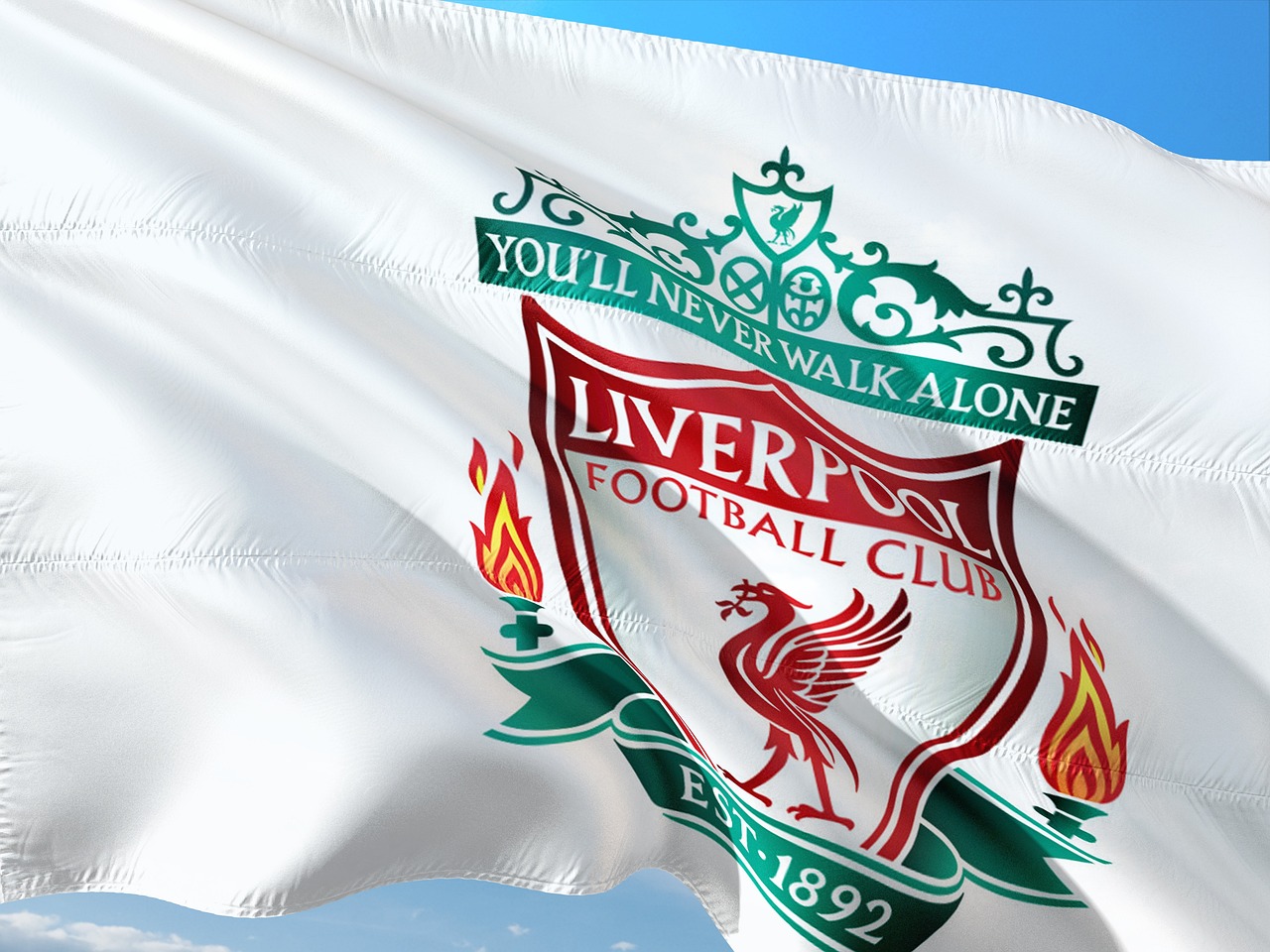 Drapeau liverpool