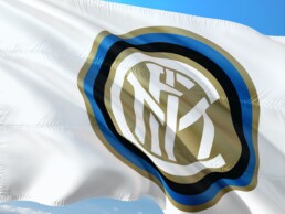 Drapeau logo inter milan