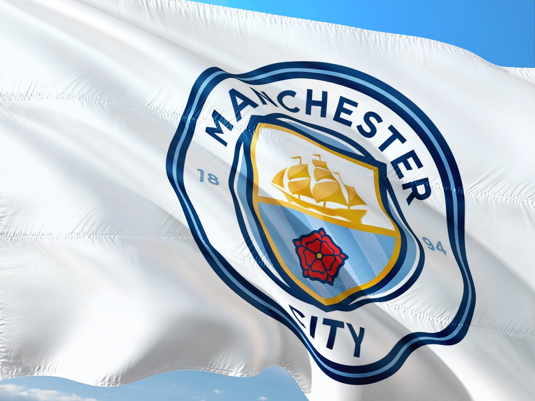 Drapeau Man City