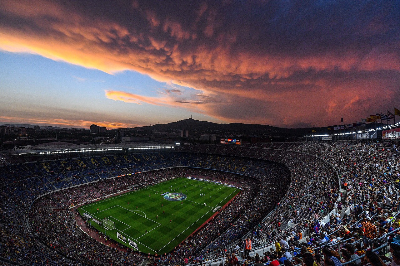 camp nou nuit