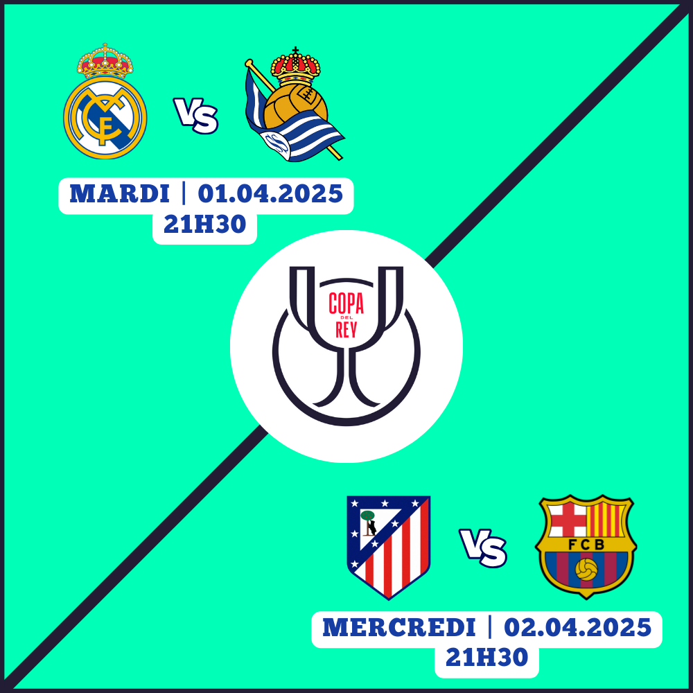 Pack deux matchs coupe du roi
